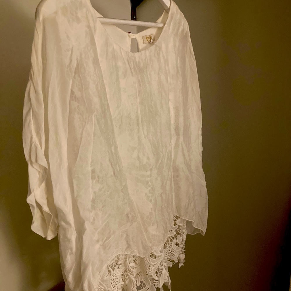 See through blouse